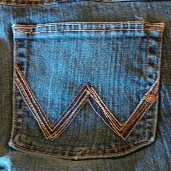Wrangler Q-Baby No Gap Waistband Jeans - Picture 6 of 12